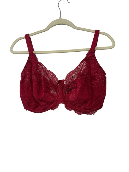 Panache Other - Panache Superbra 34DDD Red Lace Underwire Full Coverage Bra Support
